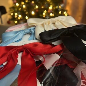 Elegant Multi-Color Hair Bow Set